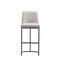 Manhattan Comfort Serena Barstool in Light Grey BS020-LG - alternate 8